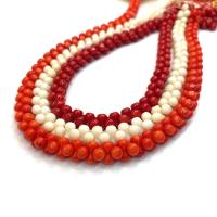 Mélange de perles de corail naturels, corail synthétique, DIY, plus de couleurs à choisir .96 pouce, Vendu par brin