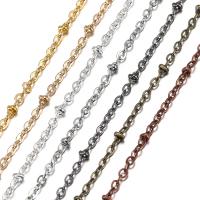 La BCC bijoux chaîne, Cuivre-Coated-Fer, Placage, normes différentes pour le choix & chaîne à billes, plus de couleurs à choisir Vendu par lot