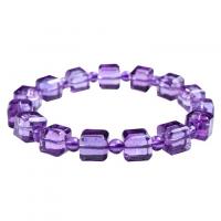 Amethyst Bracelet, radiation protection & for woman, purple .5 Inch 