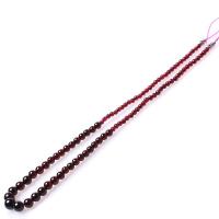 Garnet Necklace, for woman, red cm 