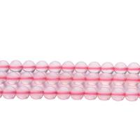Бусы из природного розового кварца , розовый кварц, Круглая, DIY, розовый, длина:38 см, продается Strand