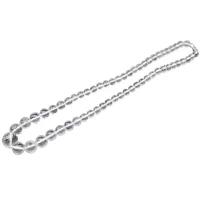 Clear Quartz Necklace, for woman, white, 7-13mm cm 