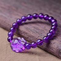 Amethyst Bracelet, anti-fatigue & for woman, purple, 8mm .5 Inch 