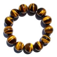 Tiger Eye Stone Bracelets, anti-fatigue & for man, mixed colors .5 Inch 