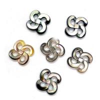 Natural Freshwater Shell Beads, Carved, DIY 14mm 