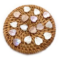 Natural Freshwater Shell Pendants, Heart, Carved, DIY 10mm 