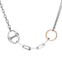 Titanium Steel Jewelry Necklace & Unisex 