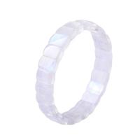 Blue Moonstone Bangle, radiation protection & for woman, mixed colors Approx 15 cm 