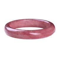 Strawberry Quartz Bangle, for woman, pink, 55-58mm Approx 17 cm 