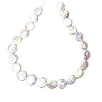 Coin Cultured Freshwater Pearl Beads, DIY, 16-17mm .96 Inch 