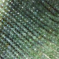Prehnit-Perlen, Prehnit, Abakus,Rechenbrett, DIY & facettierte, grün, 4x6mm, Länge:38 cm, verkauft von Strang