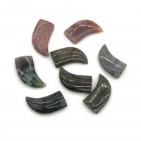 Gemstone ювелирные изделия Кулон, Полудрагоценный камень, для изготовления подвески & DIY & различные материалы для выбора & нет отверстия, Много цветов для выбора продается PC