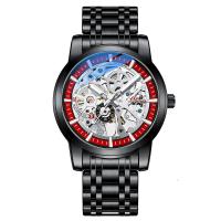 Men Wrist Watch, Stainless Steel, with Steel & Glass & Zinc Alloy, Chinese movement, for man & waterproof & luminated 