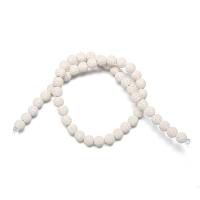 Multicolor Lava Perlen, DIY, keine, 6-10mm, Länge:14.96 ZollInch, verkauft von Strang