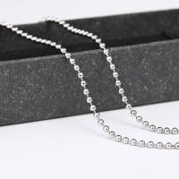 Stainless Steel Ball Chain, 304 Stainless Steel Chain, original color, 1.2mm 