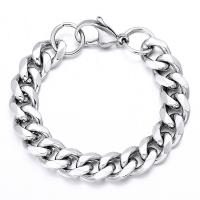 Collar de cadena de acero inoxidable, unisexo & diverso tamaño para la opción, color original, Vendido por UD