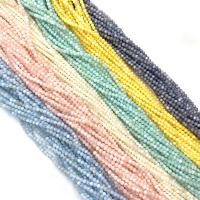 La Perla de Concha Natural, Nácar, Esférico, Bricolaje, más colores para la opción, 2mm, longitud:14.96 Inch, Vendido por Sarta