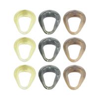 Acrylic Jewelry Pendant, Teardrop, mixed colors 