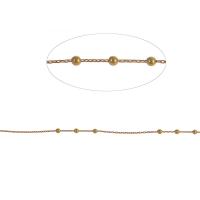Brass Ball Chain, golden m 