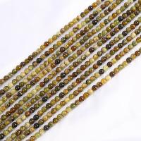 Natural Garnet Beads, Round, polished, DIY, mixed colors cm 