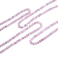 Natürliche Rosenquarz Perlen, rund, poliert, DIY & facettierte, Rosa, Länge:38 cm, verkauft von Strang