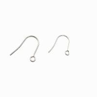 Stainless Steel Hook Earwire, 316L Stainless Steel, polished, silver color 