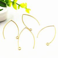 Stainless Steel Hook Earwire, 316L Stainless Steel, plated, golden 