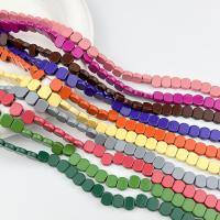 Бусины разноцветные магнитных гематит, Овальная форма, покрыт лаком, Много цветов для выбора, 6mm, Приблизительно 65ПК/Strand, продается Strand