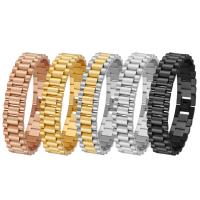 Stainless Steel Bracelet, with Titanium Steel, plated, with magnetic & for man 15mm Approx 8.86 Inch 