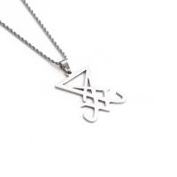 Stainless Steel Jewelry Necklace, silver color plated, fashion jewelry, silver color .62 Inch 
