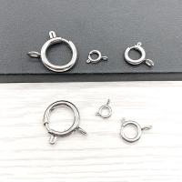 Весна Кольцо Застежками из нержавеющей стали, нержавеющая сталь, DIY & разный размер для выбора, продается PC