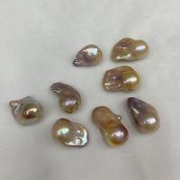 Natural Freshwater Pearl Loose Beads, Baroque, DIY, multi-colored, 13-15mm 