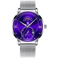 Men Wrist Watch, Zinc Alloy, with Glass & Stainless Steel, Chinese movement, Round, plated, for man 