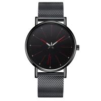 Men Wrist Watch, Stainless Steel, with Glass & Zinc Alloy, Chinese movement, Round, plated, for man & luminated 
