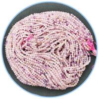 Super-7 Perle, rund, poliert, DIY & facettierte, gemischte Farben, 3mm, Länge:38 cm, verkauft von Strang