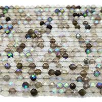 Mondstein Perlen, rund, poliert, DIY & facettierte, gemischte Farben, 2mm, Länge:38 cm, verkauft von Strang