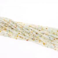 Perles en marbre naturel, marbre teint, Rond, DIY, couleurs mélangées, 3mm cm, Vendu par brin