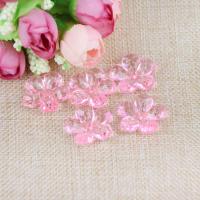 Transparent Acrylic Beads, Flower, DIY 20mm, 500/G 