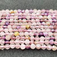 Super-7 Perle, rund, poliert, DIY & facettierte, gemischte Farben, Länge:38 cm, 20SträngeStrang/Tasche, verkauft von Tasche