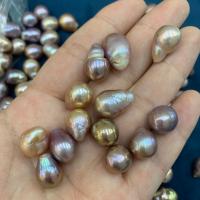 Natural Freshwater Pearl Loose Beads, Keshi, DIY, multi-colored, 11-11.5mm 