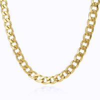 Stainless Steel Chain Necklace, plated, for woman Approx 16.92 