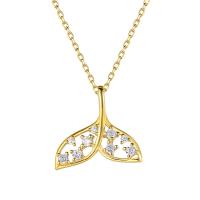 純銀製の宝石類のネックレス, 925スターリングシルバー, メッキ, 女性用 & ライン石のある, 無色 長さ:45 センチ, 売り手 パソコン