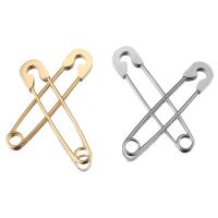 Safety Pin, Stainless Steel, plated, DIY 