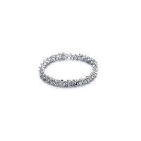 Brass Finger Ring, Donut, plated & for woman 2mm, Approx 