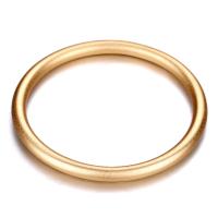 Brass Bangle, plated, for woman, golden 