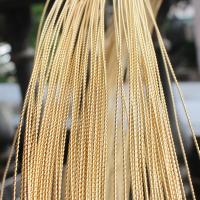 Brass Wire, golden, 0.8mm 