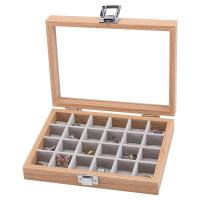 Multifunctional Jewelry Box, Wood, portable 