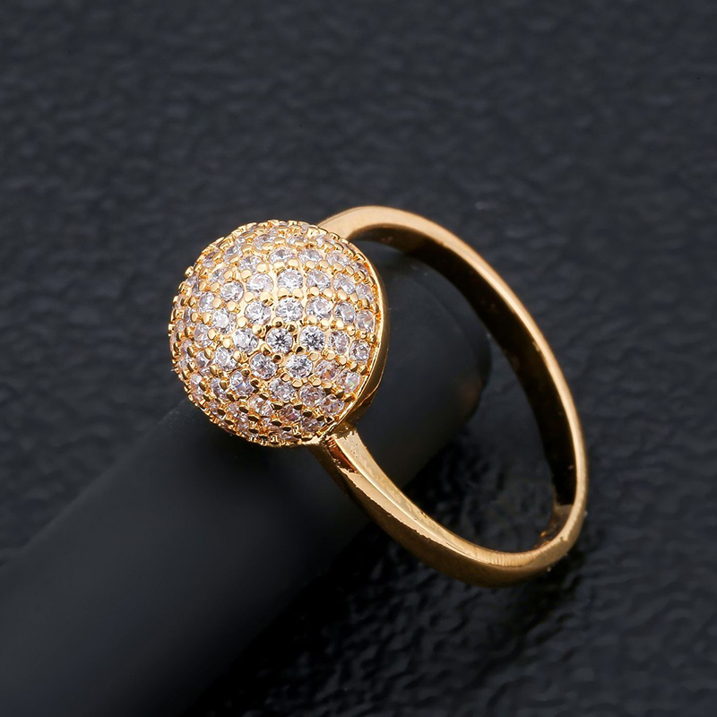 Cubic Zirconia Micro Pave Brass Finger Ring, plated, different size for choice & micro pave cubic zirconia & for woman, more colors for choice, US Ring Size:6-9, Sold By PC