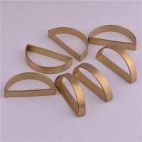 Brass Linking Ring, Letter D, golden Approx 