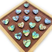 Abalone Shell Beads, Heart, DIY 10-20mm 